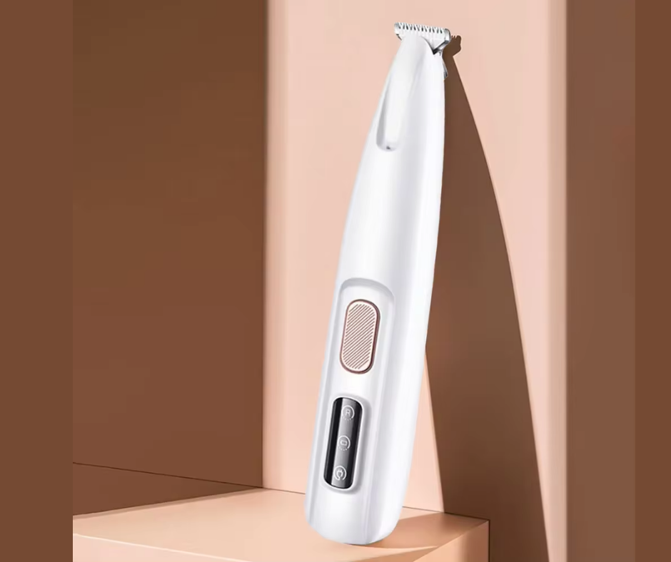 Cordless Pet Hair Trimmer with LED Light